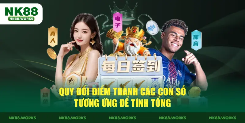 Xì Dách NK88 Là Gì? - Hướng Dẫn Đánh Xì Dách Cực Dễ 3 Quy đổi điểm thành các con số tương ứng để tính tổng